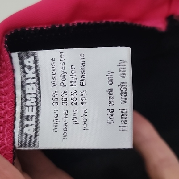 Alembika Floral Black White Lantern Pants &  Trapeze Top set L - Picture 4 of 7